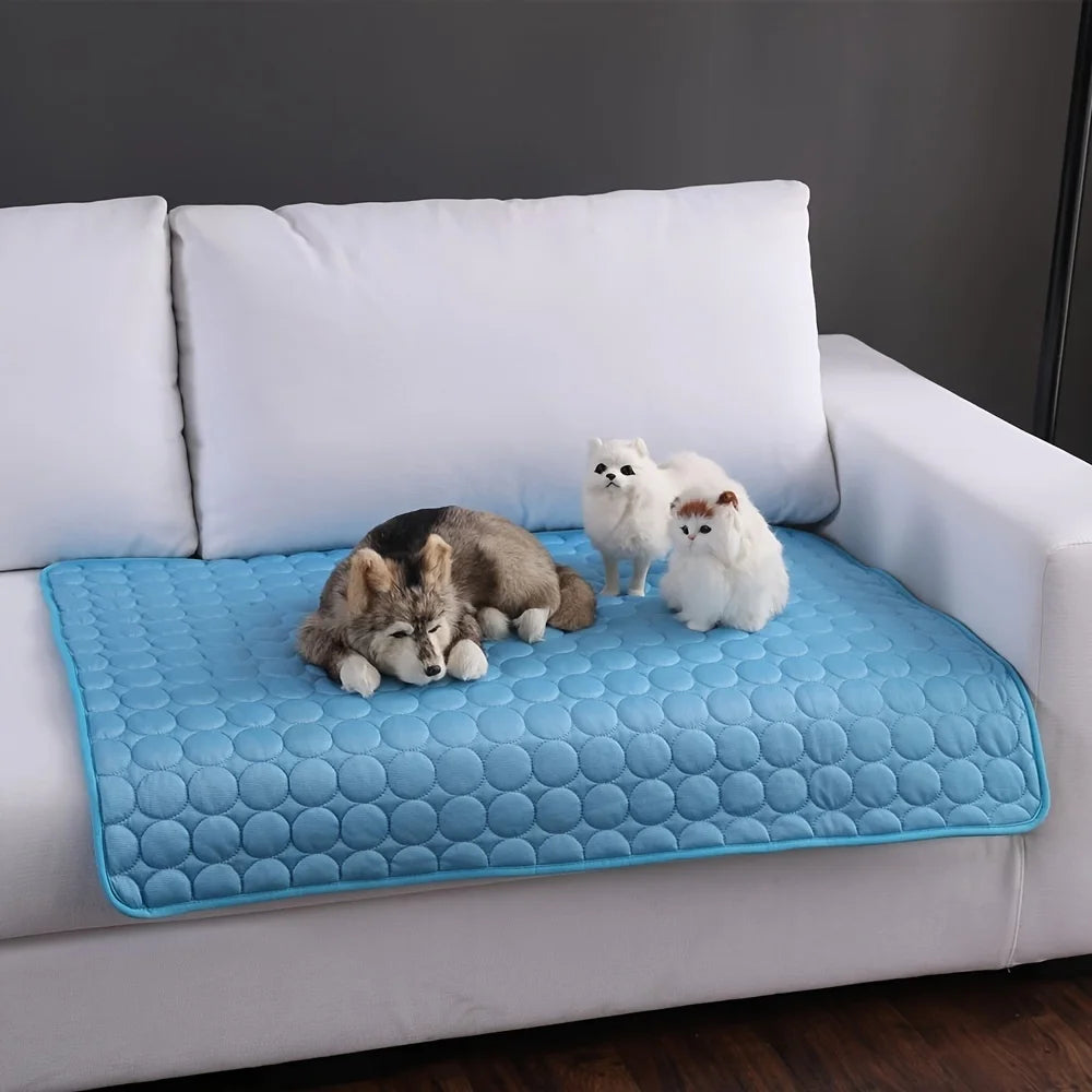Dog Cooling Mat | Self-Cooling Gel Pad for Large & Small Dogs — No Water or Electricity Needed